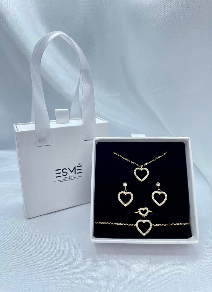 Coeur de miel | Coffret en acier inoxydable