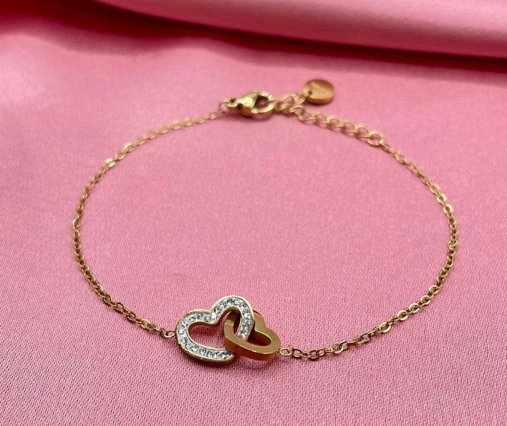 Double Coeur | Coffret en acier inoxydable