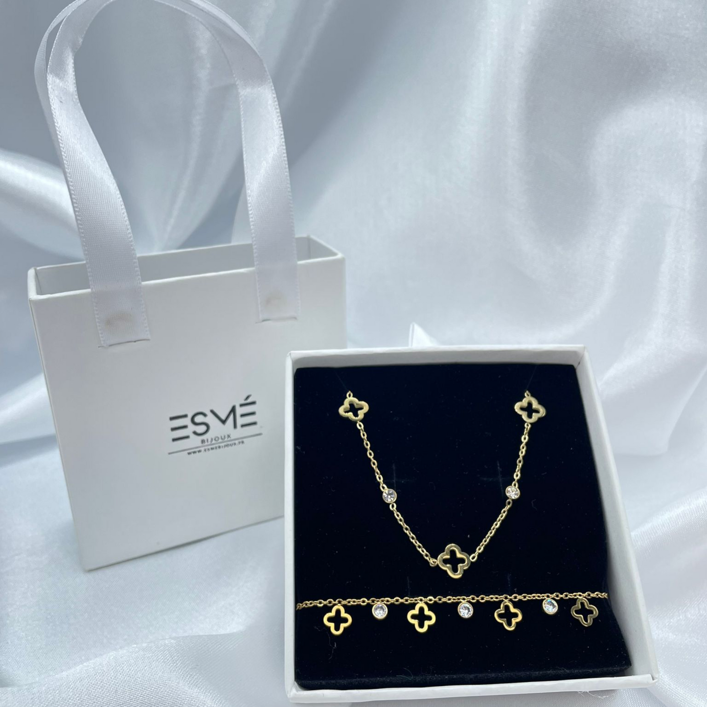 Naomie | Coffret en acier inoxydable