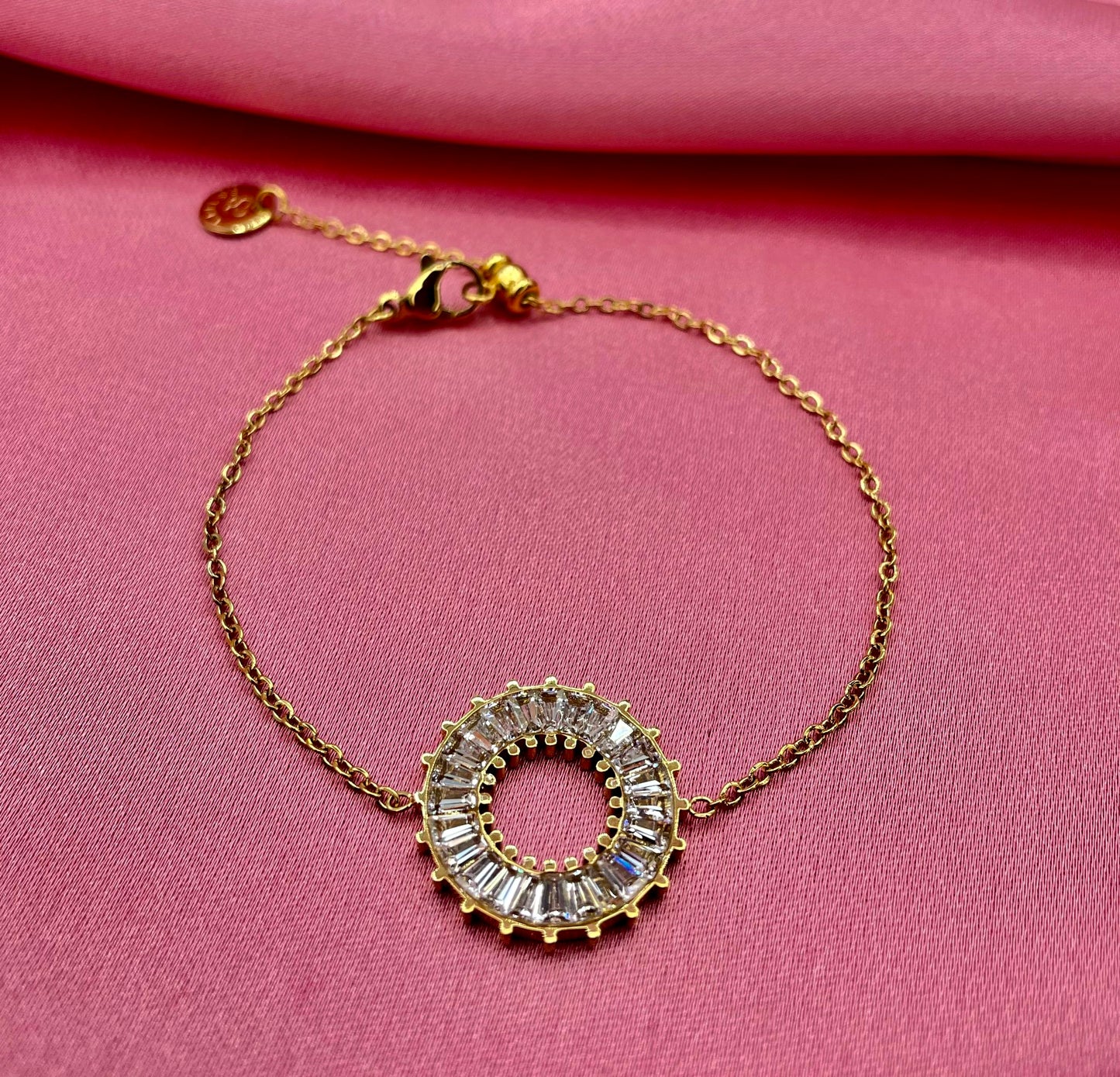 Féline - Or | Bracelet en acier inoxydable