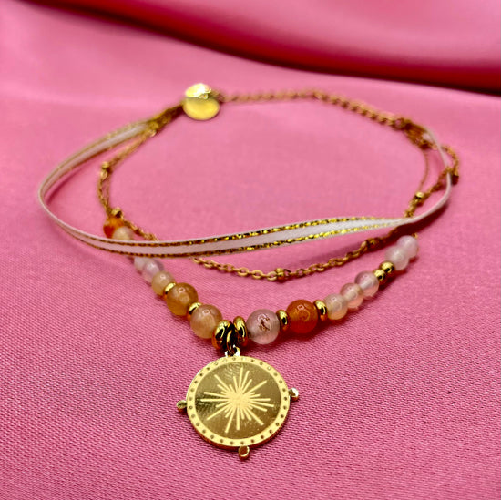 Nour | Bracelet en acier inoxydable